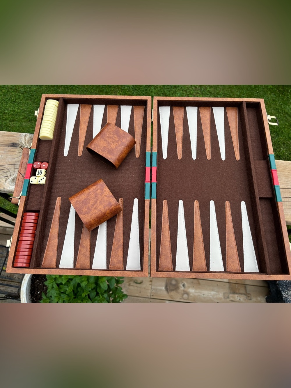 Vintage Backgammon Set